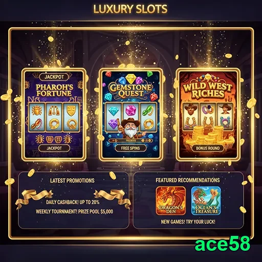 ace58 luxury slots promotions